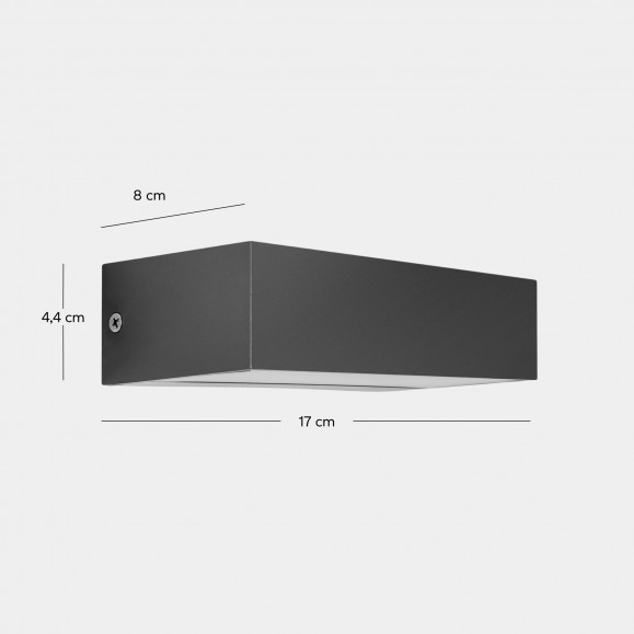 Aplique Exterior LED Ara