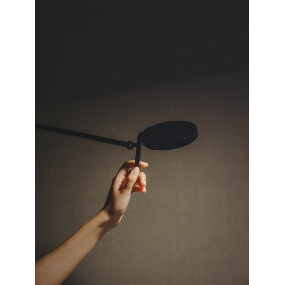 SOBREMESA MACA LED 9 SW 2700-3000-4000K TOUCH DIMMING NEGRO
