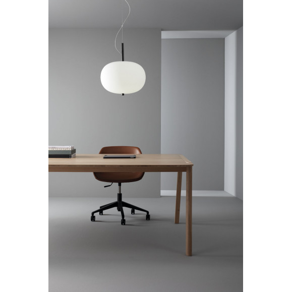 COLGANTE ILARGI 20 X LED 21.4 W  FRESNO OSCURO BLANCO