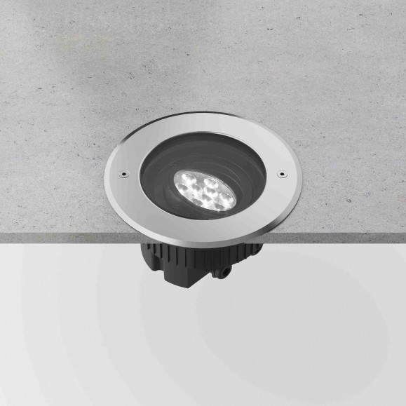 EMPOTRABLE DE SUELO IP65-IP67 GEA POWER LED ROUND  ø180MM LED 11 BLANCO NEUTRO