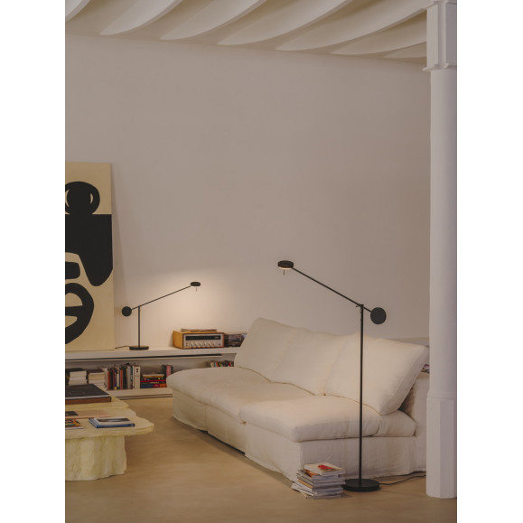 SOL INVISIBLE LED 10,5 BLANC CHAUD - 2700K TOUCH DIMMING NOIR 534LM