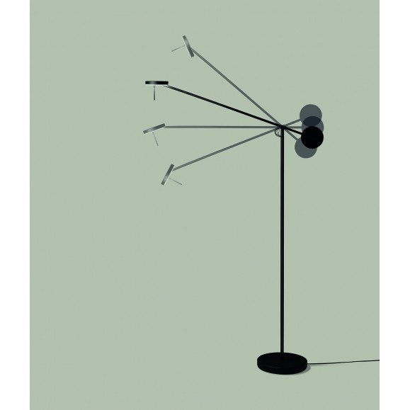 SOL INVISIBLE LED 10,5 BLANC CHAUD - 2700K TOUCH DIMMING NOIR 534LM