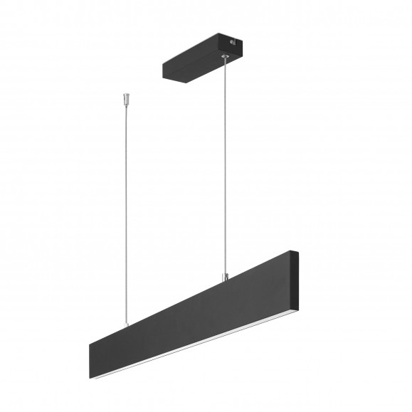 COLGANTE THIN LED BLANCO CÁLIDO - 3000K ON-OFF NEGRO