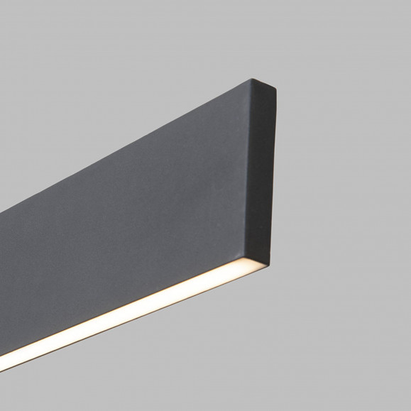 COLGANTE THIN LED BLANCO CÁLIDO - 3000K ON-OFF NEGRO