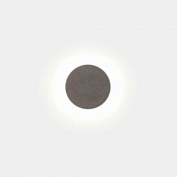 APLIQUE IP66 MOAL LED 11.1 BLANCO CÃLIDO - 3000K ON-OFF CEMENTO 312LM