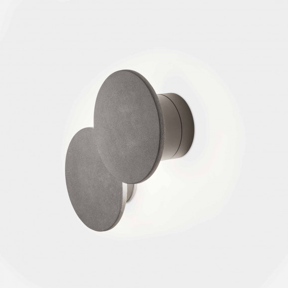 APLIQUE IP66 MOAL LED 11.1 BLANCO CÃLIDO - 3000K ON-OFF CEMENTO 312LM