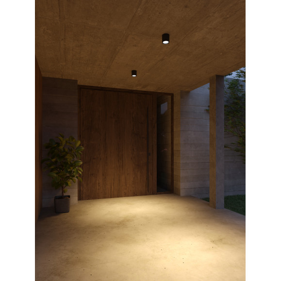 Plafón Orion LED Negro