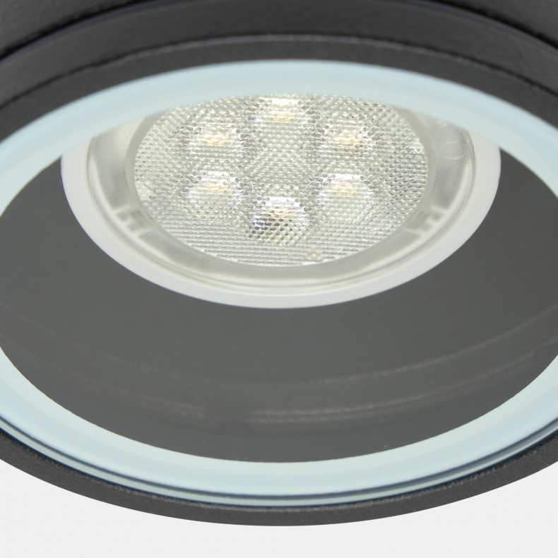 Plafón Orion LED Negro