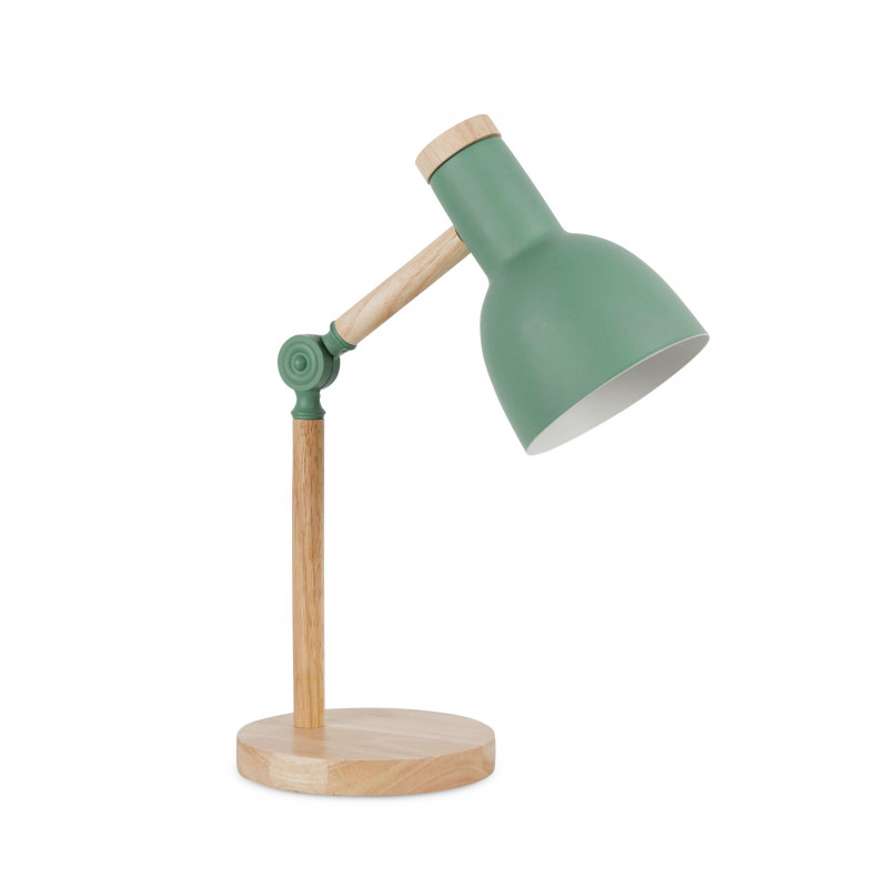FLEXO XELS E27 15W VERDE MADERA CLARA