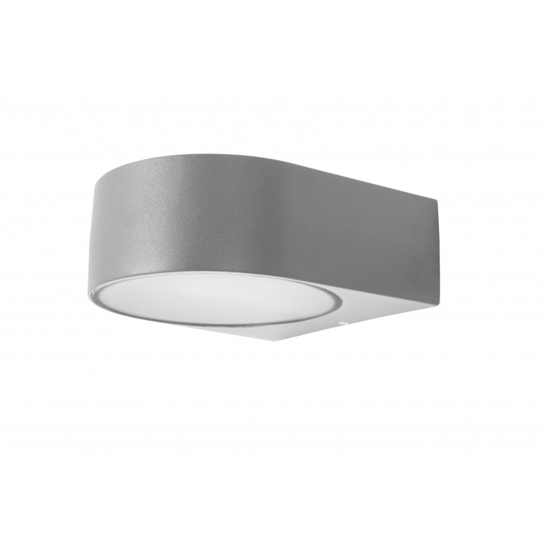 APLIQUE IP44 MAYOR E27 15W GRIS