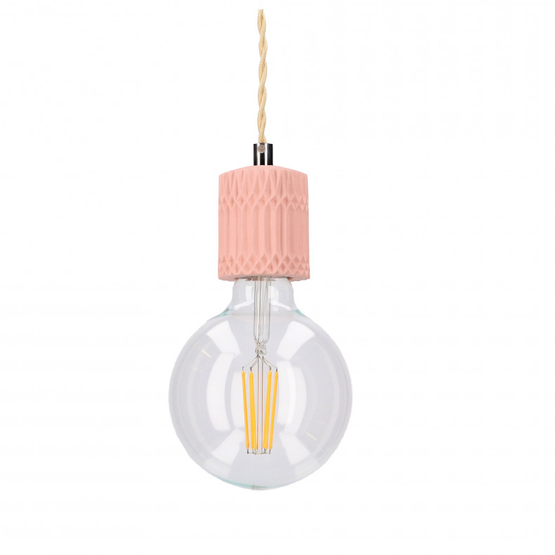 COLGANTE IP20 BLOOM E27 15W CEMENTO