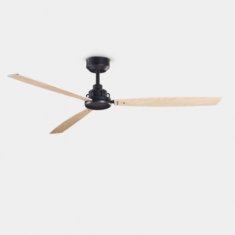 VENTILADOR XALOC Ø1320MM NEGRO MADERA...