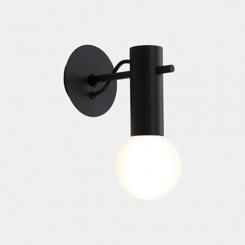 APLIQUE NUDE E27 15W NEGRO 1520LM