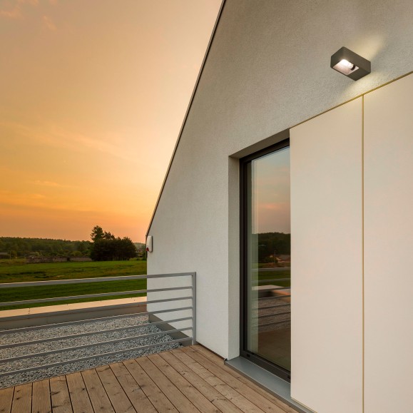 Aplique de Pared Exterior de Cemento Grow