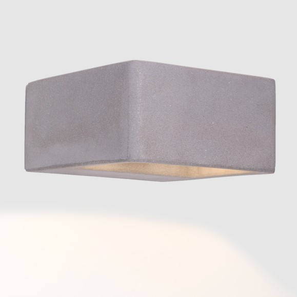 Aplique de Pared Exterior de Cemento Grow