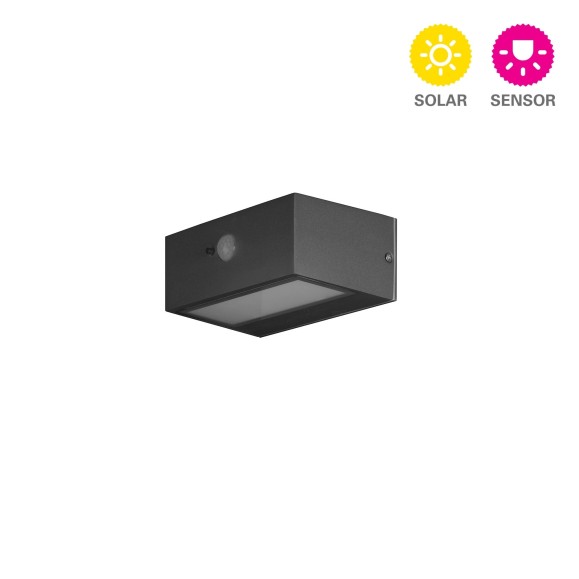 Top Solar Outdoor Wall Lamp