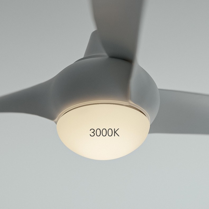 Ventilador de techo con luz Helix