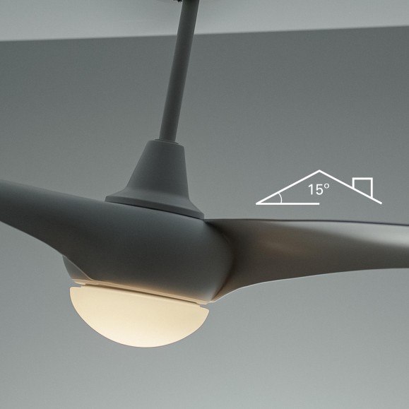 Ventilador de techo con luz Helix