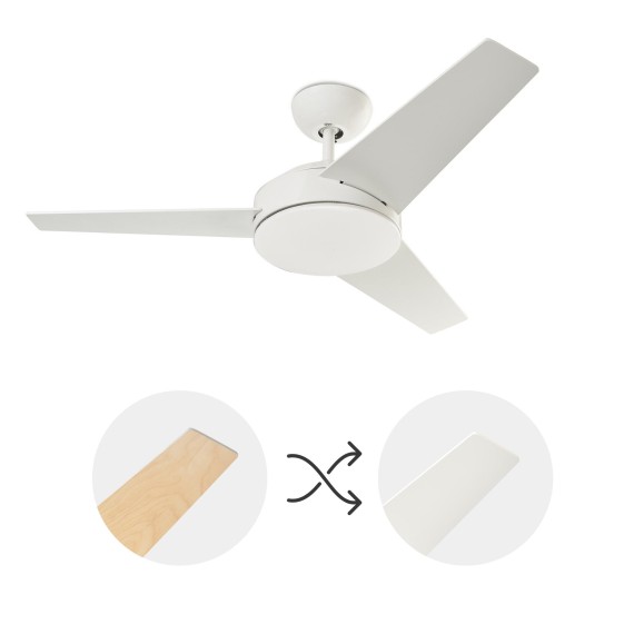 Ventilador de techo sin luz Windy
