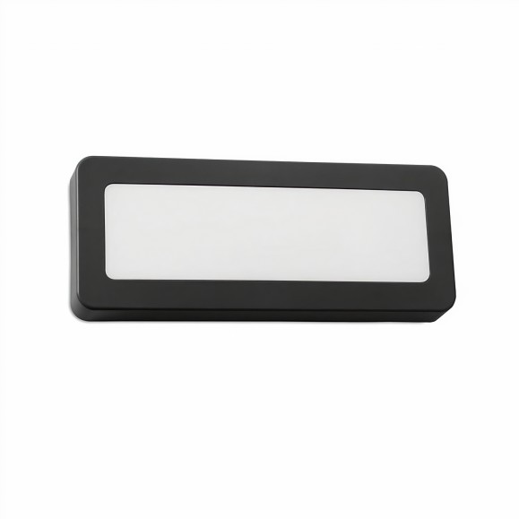 Aplique Exterior LED Grove Diffuser Rectangular