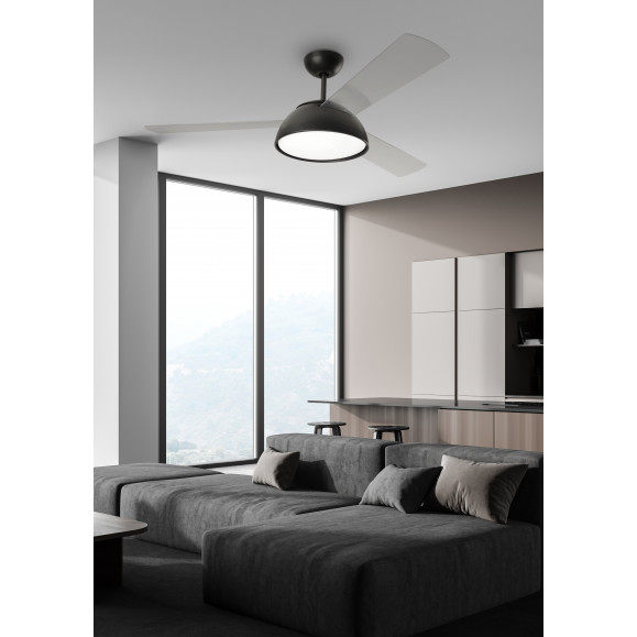 Ventilador de techo con luz Gregal