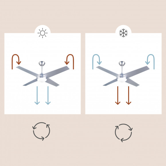 Hawai Ceiling Fan with Light