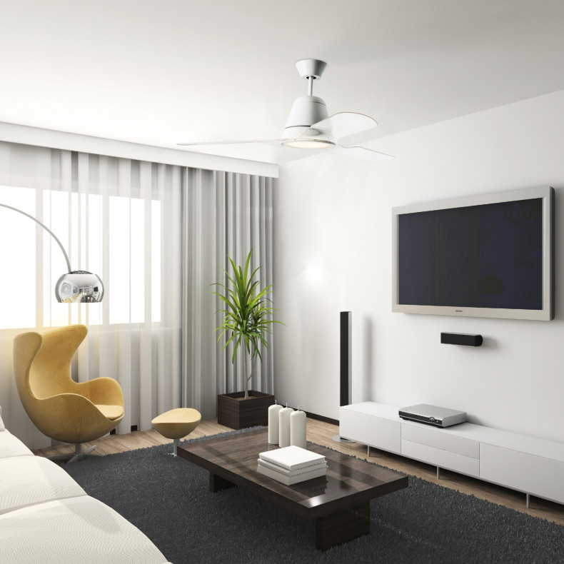 Ventilateur de plafond Tiga avec lumière