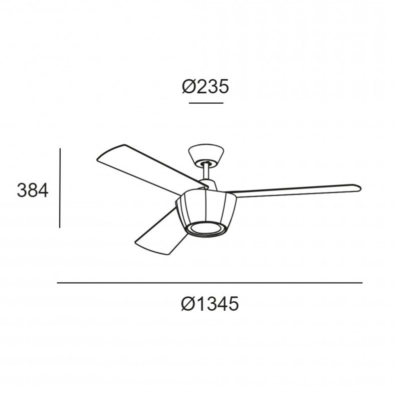 Ventilador de techo Ceos