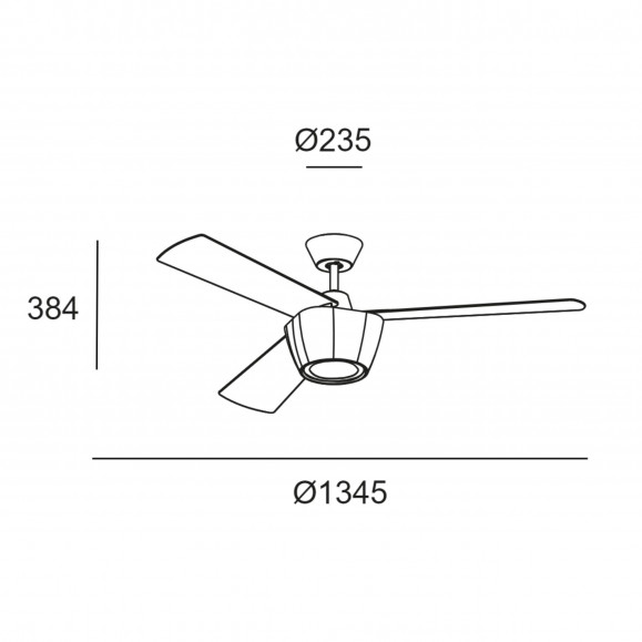 Ventilador de techo Ceos