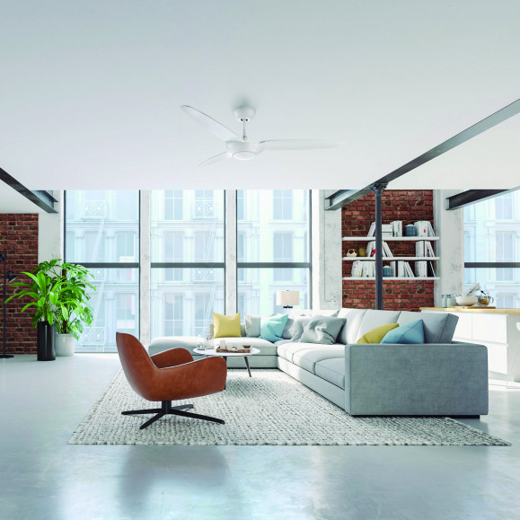 Ventilador de techo con luz Lodos