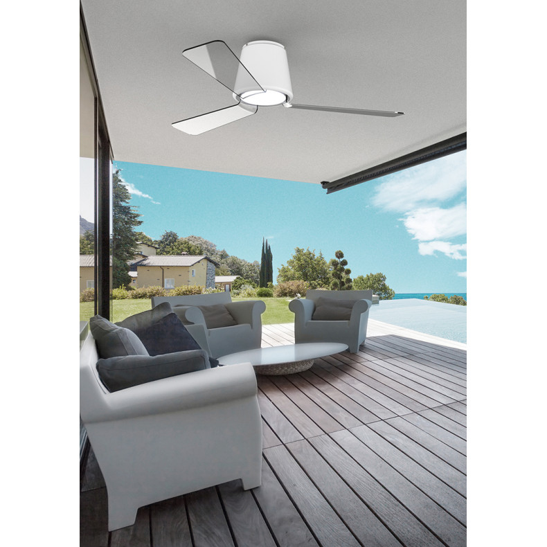 Ventilador de techo con luz Garbí­