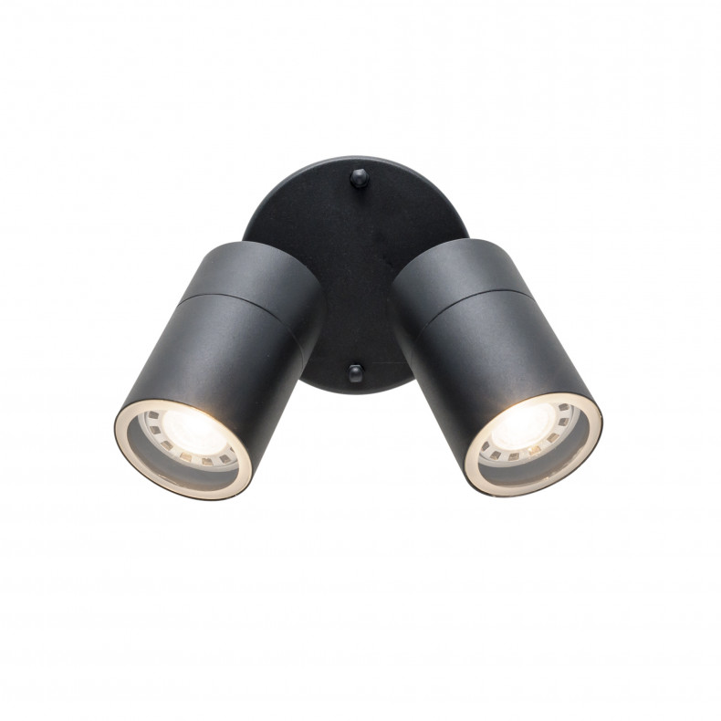 Pixa Outdoor Wall Lamp 2 Spotlights