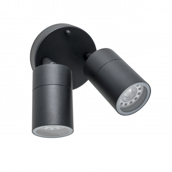 Pixa Outdoor Wall Lamp 2 Spotlights
