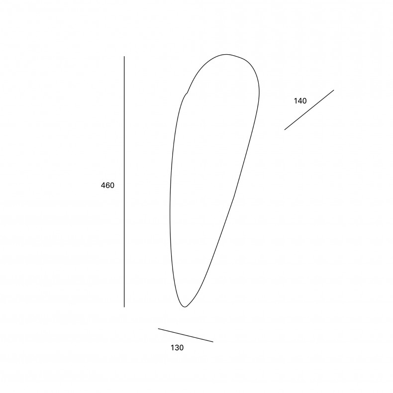 Aplique de Pared Glass