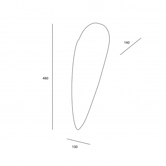 Aplique de Pared Glass