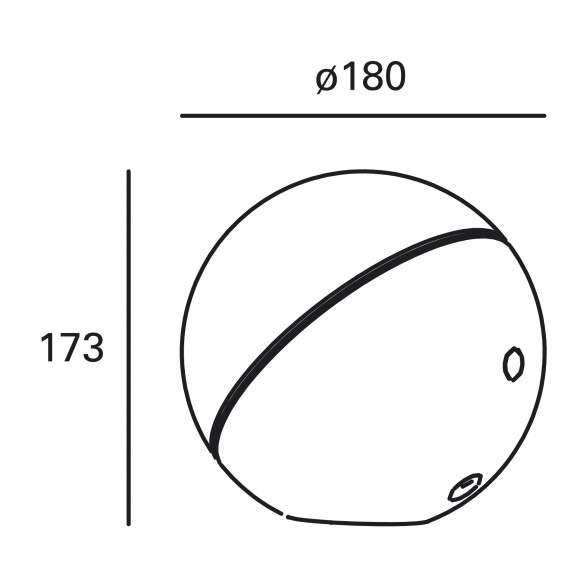 Lámpara portátil y recargable Sphere