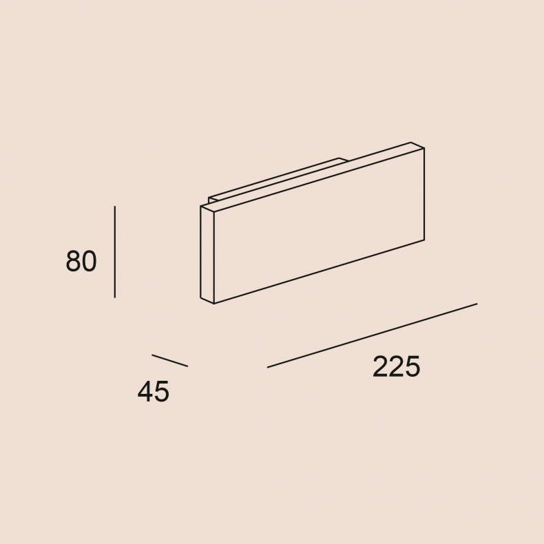 Aplique de Pared Interior Thin