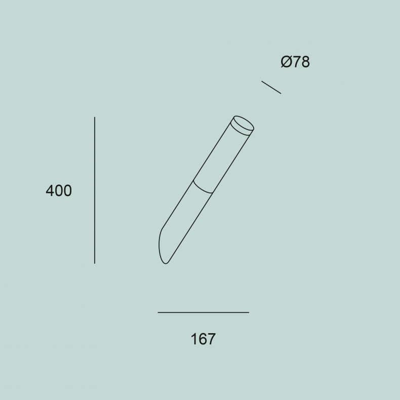 Aplique de Pared Exterior Koral