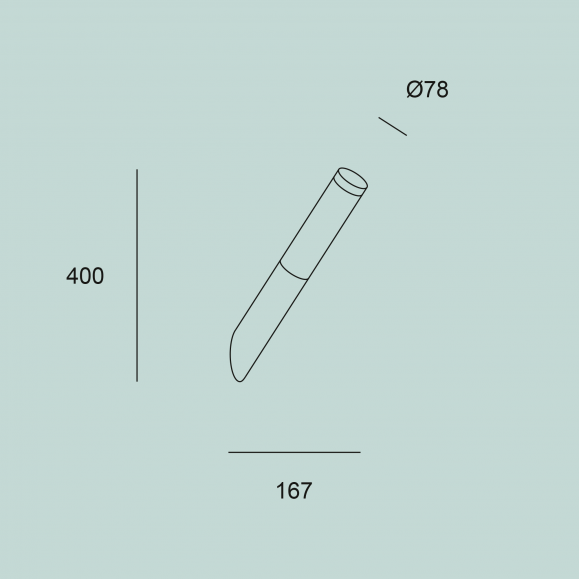 Aplique de Pared Exterior Koral
