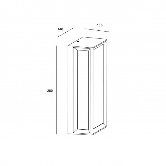 Aplique de Pared Exterior Thomas