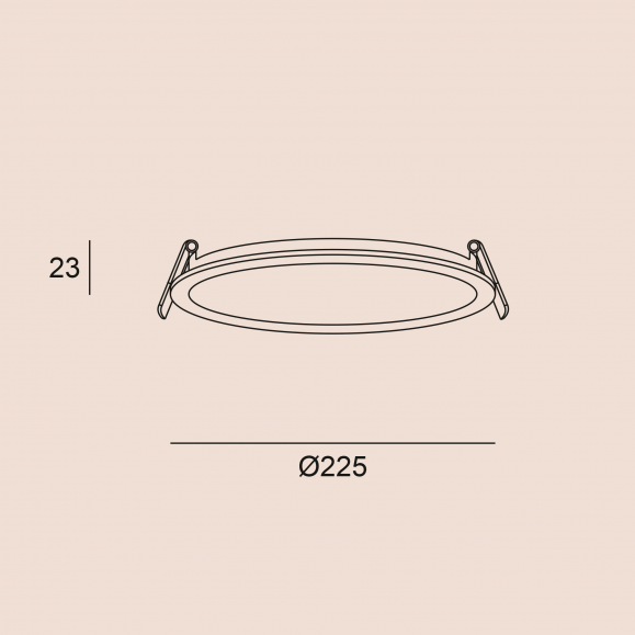 Downlight Smart LED Easy Round