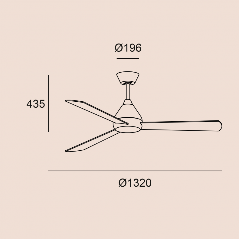 Tupai Ceiling Fan