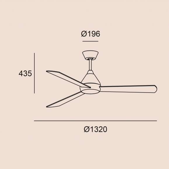 Tupai Ceiling Fan