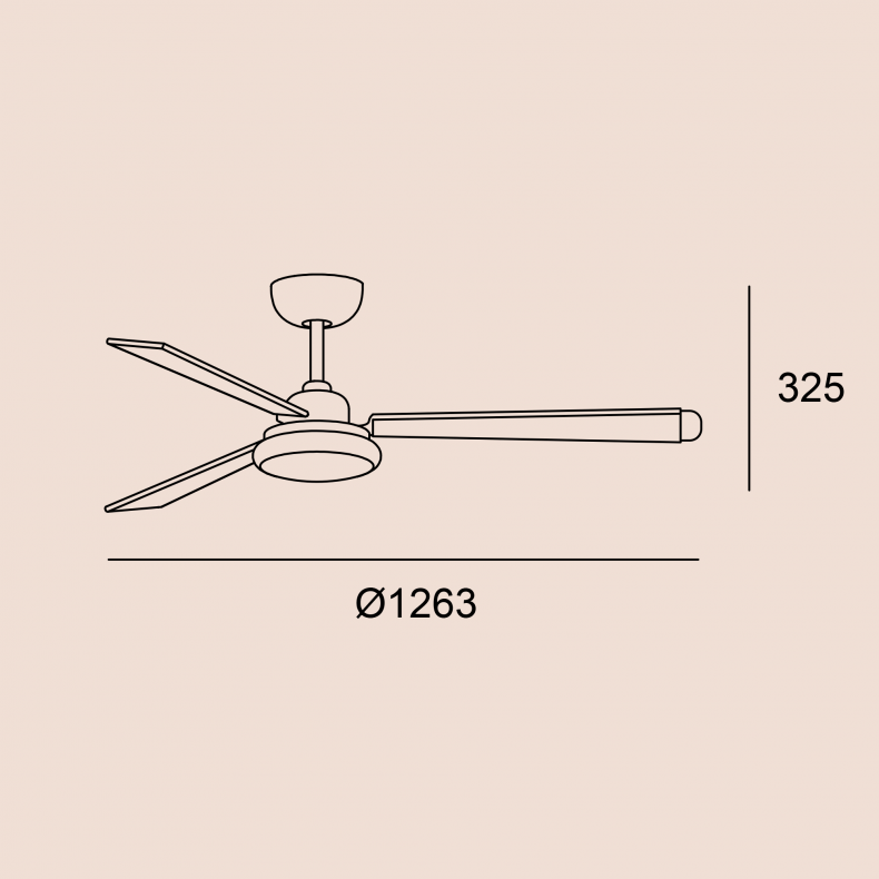 Ventilador de techo Calima
