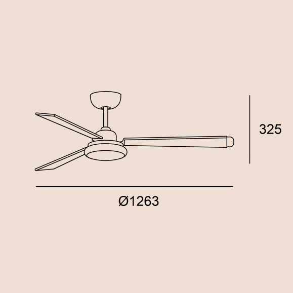 Ventilador de techo Calima Smart