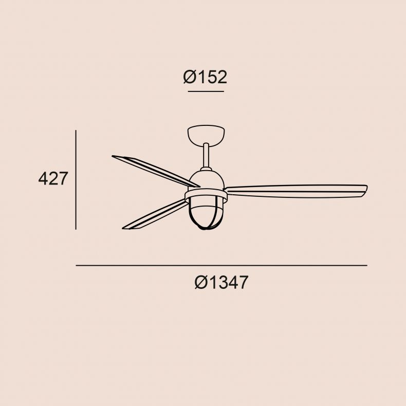 Ventilador de techo Mariner