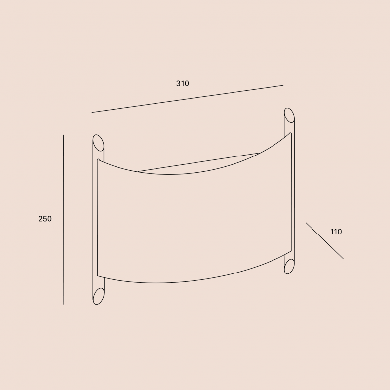 Aplique de Pared Niza