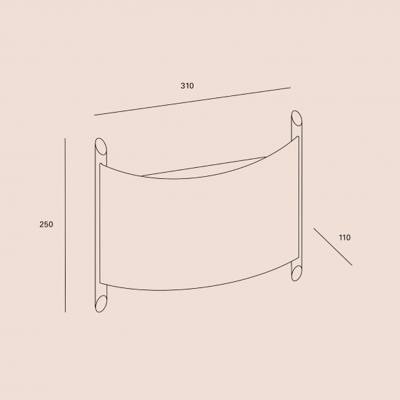 Aplique de Pared Niza