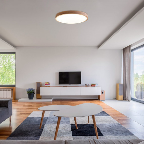 Plafón de Techo LED Tempo Wood