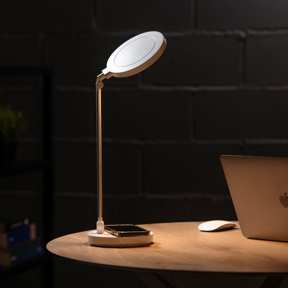 Luz de lectura recargable con cargador Wireless Coop
